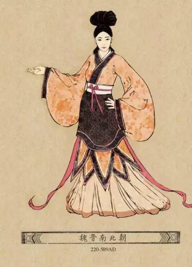 中国服装手绘图