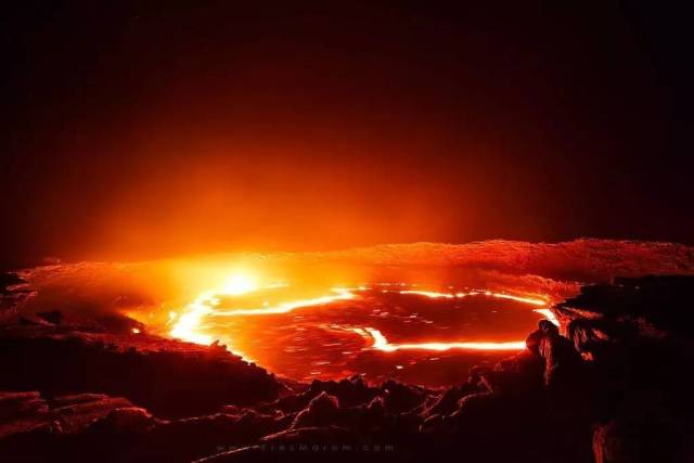 衣索比亚的达洛尔火山.