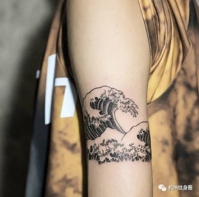 tattoo | 纹身素材:浪花