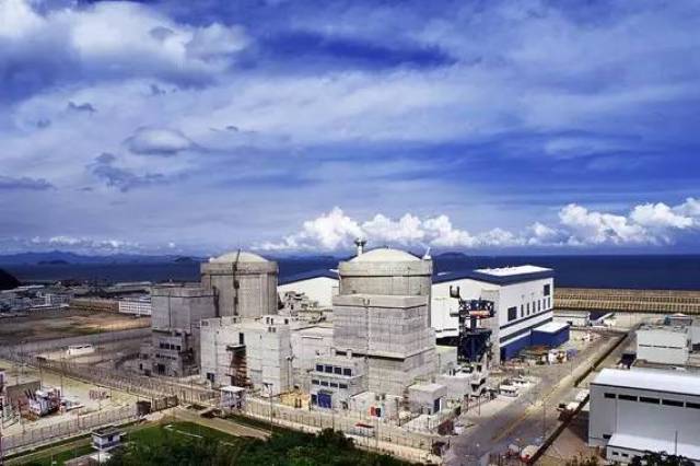 岭澳一期核电站,1997年5月15日开工,2台机组分别于2002年5月28日和