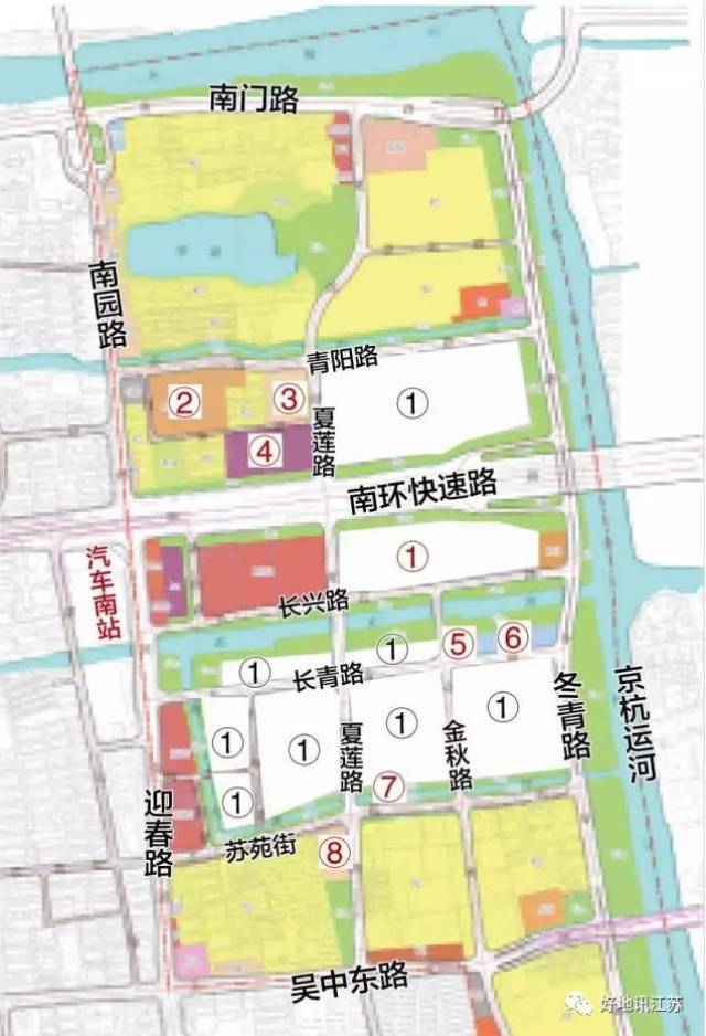 【城建】苏州石路西,市立医院北区,汽车南站附近有规划了!