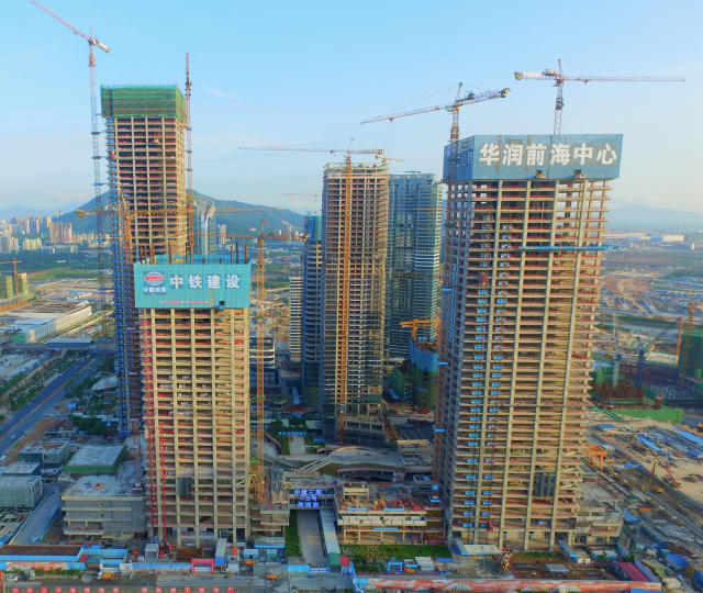 近日,中建三局二公司华南公司深圳华润前海项目a标段总承包工程主体