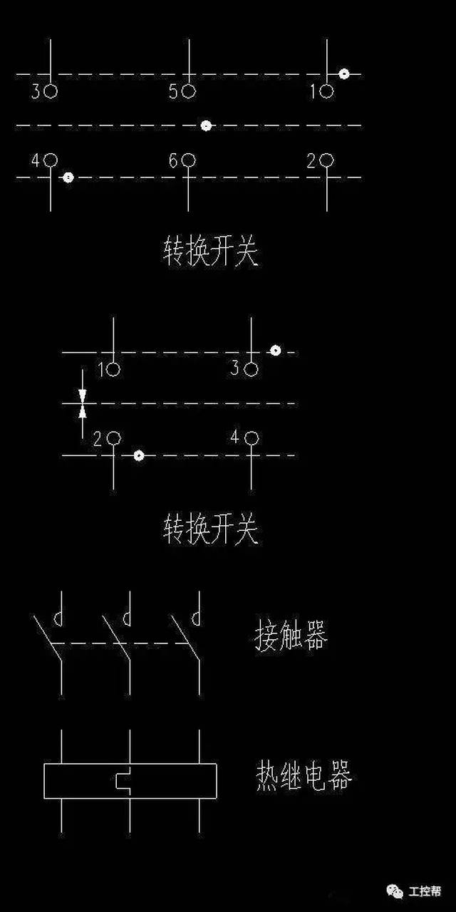 自信讲堂:电气工程师必知!常用cad电气制图标准图形