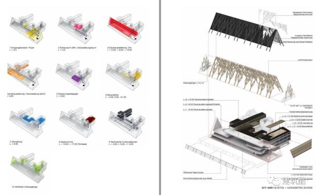 建筑分析图与配色参考合辑