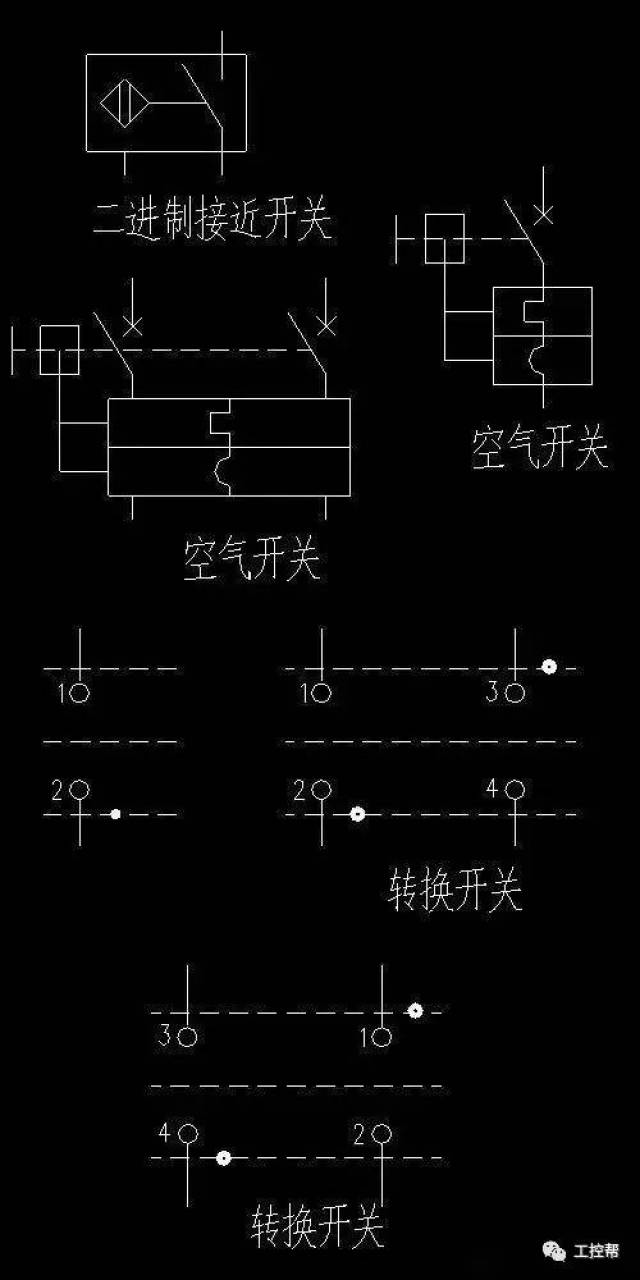 常用cad电气制图标准图形