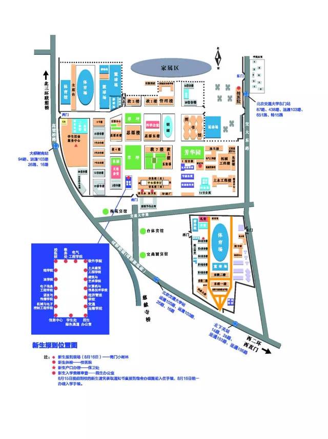 北京交通大学2017年本科新生入学须知