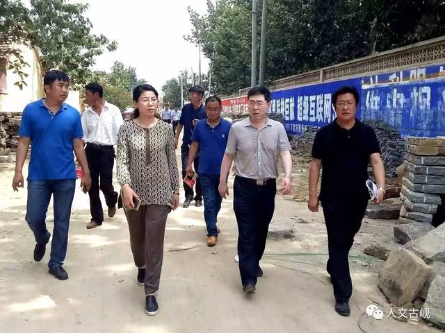 古岘动态 青岛市农委副主任,市农工办主任,美丽办主任窦宗君到我镇