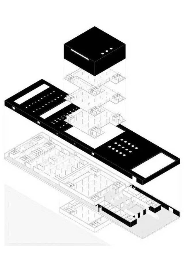 建筑分层图解分析图