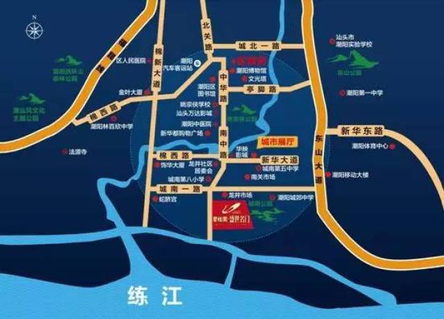 碧桂园盛世名门(潮阳棉城)城市展厅 盛大开放