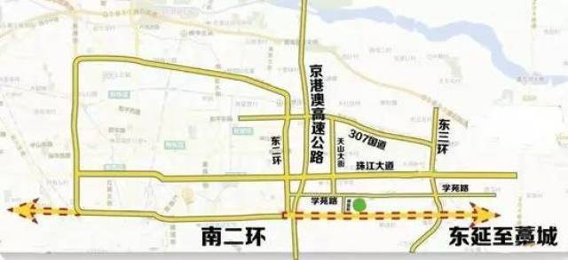 规划裕翔街,东至东三环 方兴路——南至仓顺路,北至颂扬大街 仓盛路—