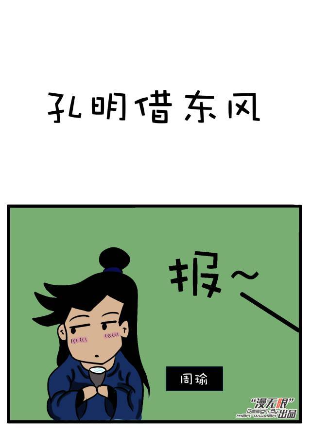 车坛漫画:三国演义之孔明借东风!