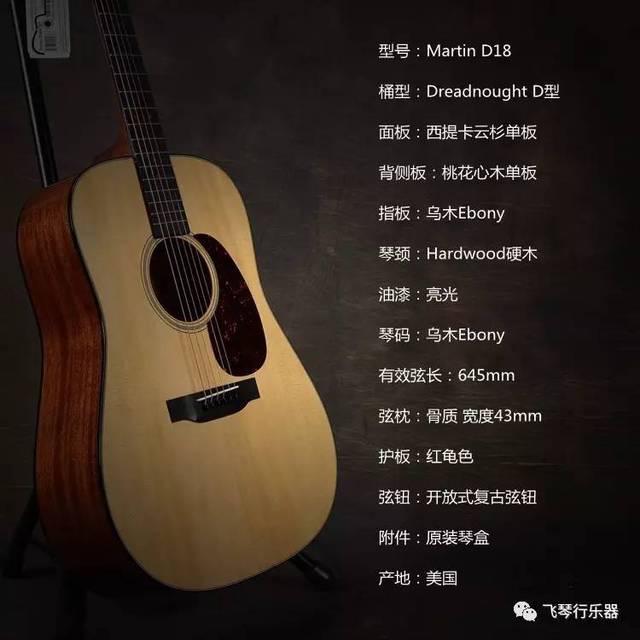 马丁martin d18 vs d28 吉他评测