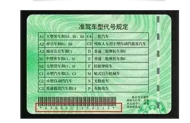 第三位是校验位,后十位为顺序号 每本驾驶证都有单独的编号 驾驶证