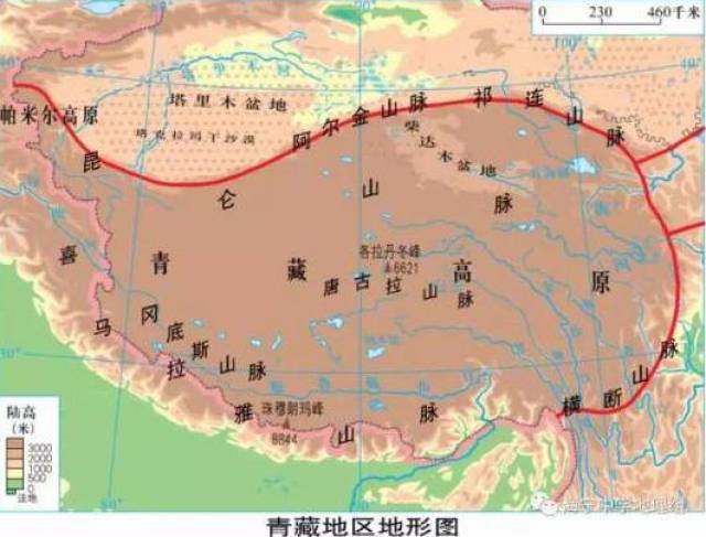 水文特征:冰川融水补给多,冈底斯山脉以南受来自印度洋季风影响,水量