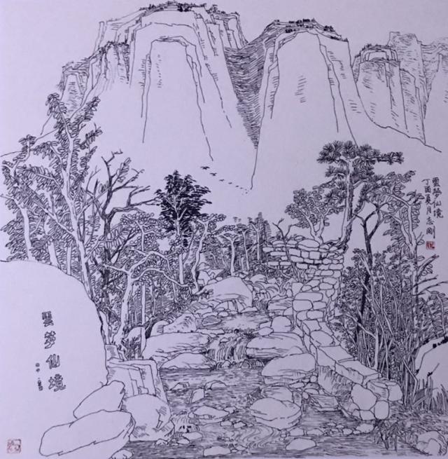 纵情山水间孙志刚写生作品展