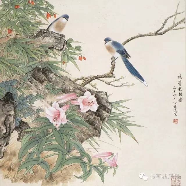 【书画界】这位大师的花鸟画,美翻了四季!