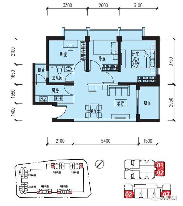 2017年龙华区户籍860套公租房户型图全公开,你想了解