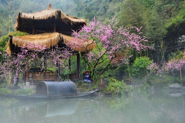 桃花源开园试营业!约三五好友游景区逛古镇-旅游频道-手机搜狐