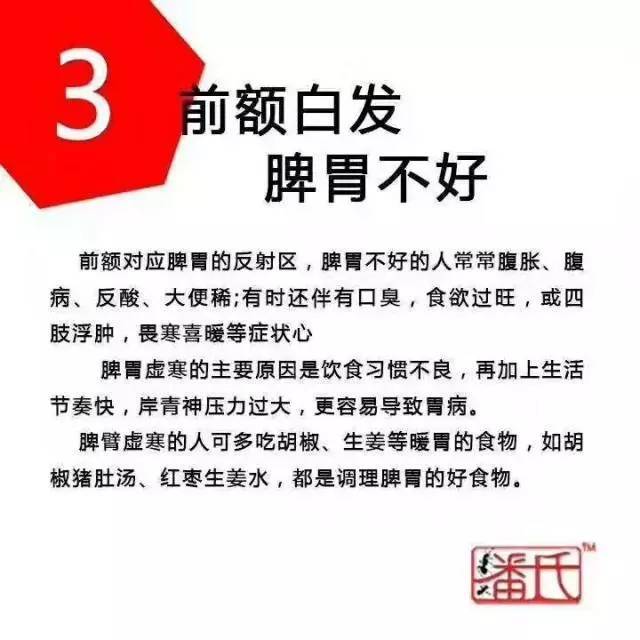 中医为你解答:出现白发的原因以及白发的症状表现.