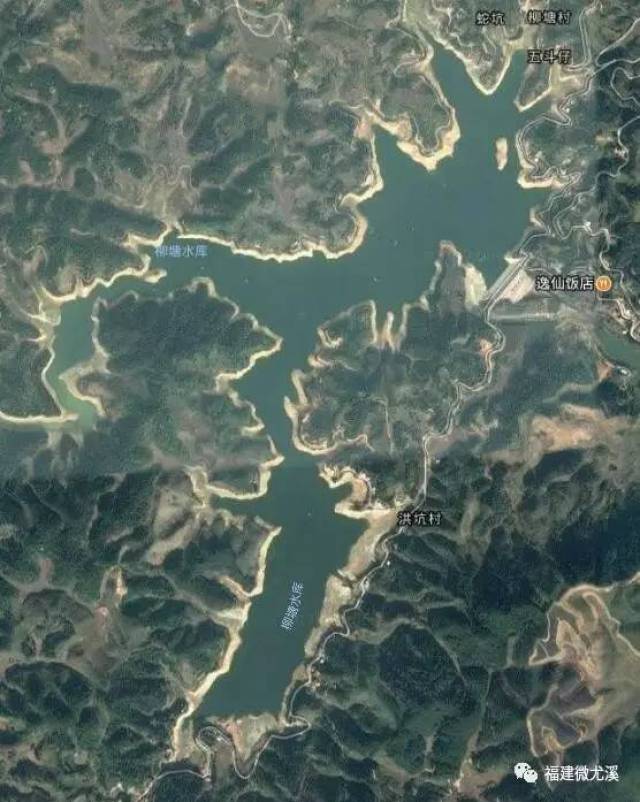 认识邻居,卫星拍摄到的尤溪各乡镇地图,让你震惊!图片