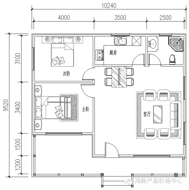 8万/套 户型 执行标准 工期 装修程度 两室一厅一厨一卫 jgj227-2011