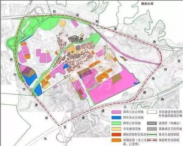 深圳龙岗白坭坑片区新规划,未来将有两条地铁线经过