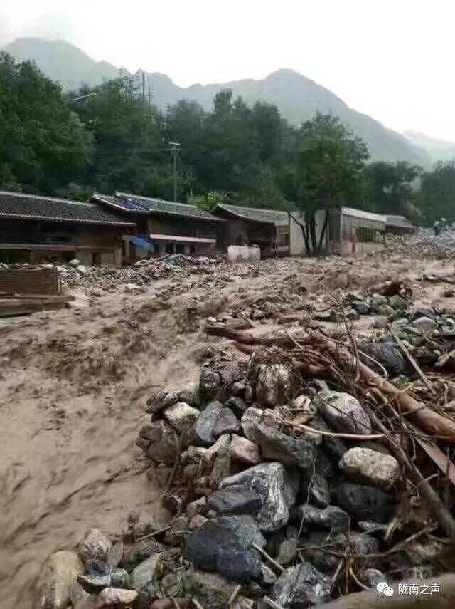 2013年以来最大暴雨!武都文县礼县西和康县都受灾了!