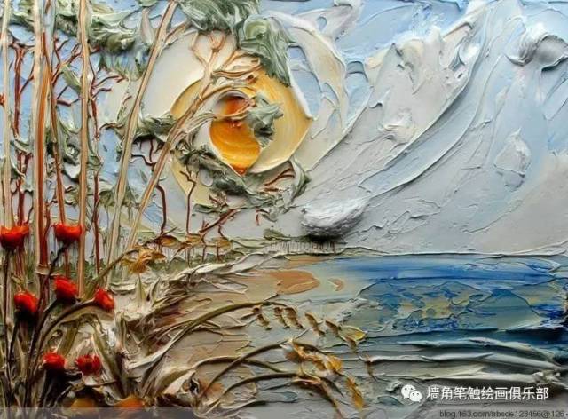 他山之石·技‖ 这样画油画,人家的叫肌理,你的叫浪费