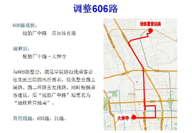 北京调整优化公交线路