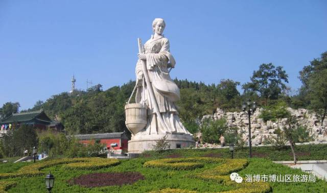 博山是孝文化发祥地之一, 孝妇颜文姜的故事流传千年.
