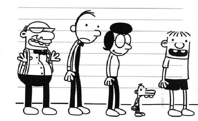 新世纪外语绘本推荐:小屁孩日记 diary of a wimpy kid