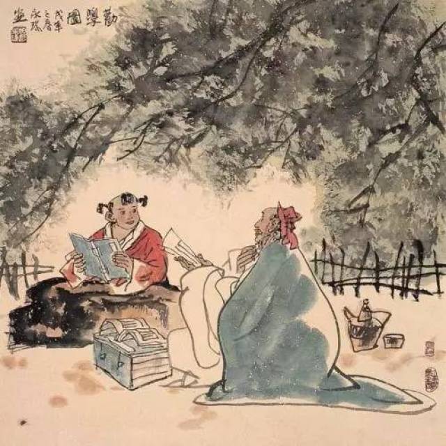 贤什么君子成语_成语故事简笔画(4)