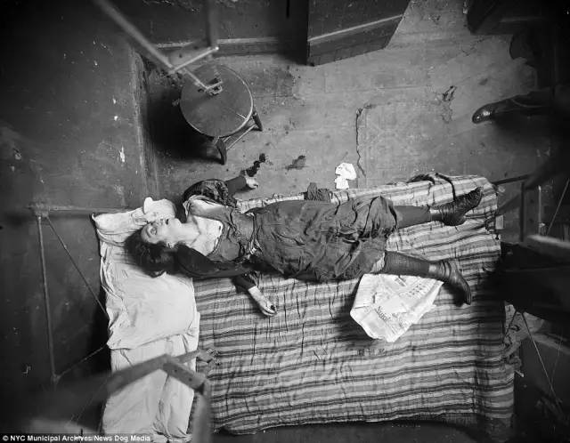 胆小勿入!被禁了一个世纪,1910-1920 纽约谋杀现场照曝光