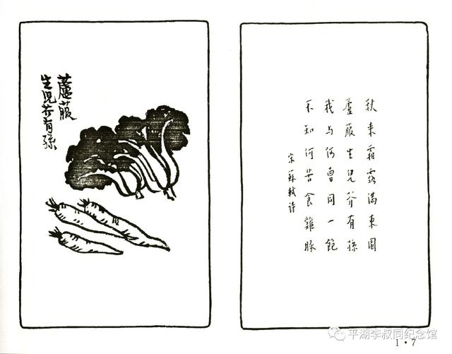 【品读经典】《 护生画集 》-芦菔生儿芥有孙