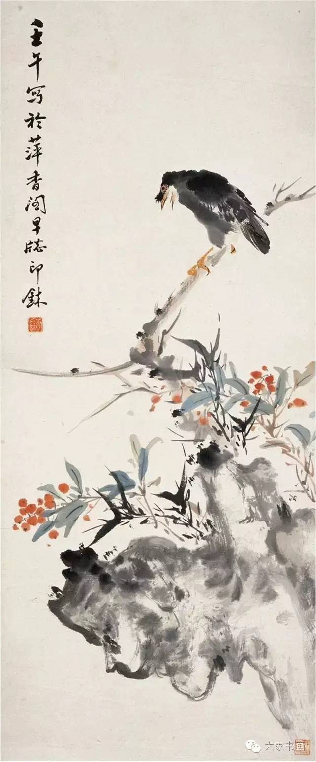 中国花鸟画构图中的布势与取势