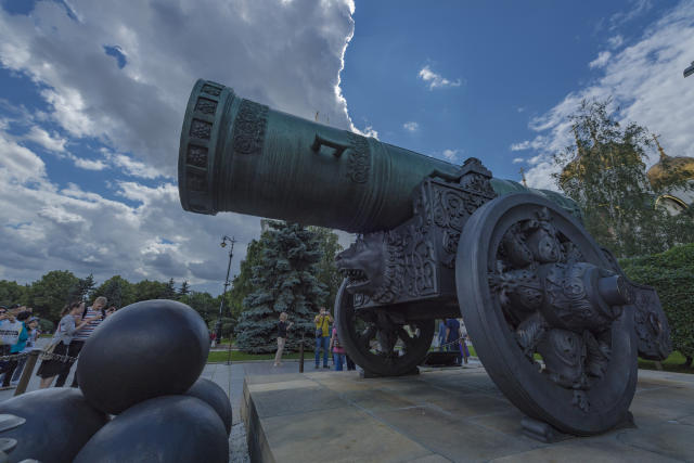 沙皇俄国的大炮