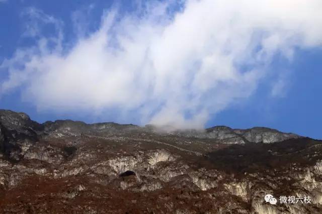 六枝老王山栈道一期工程即将完工,提前带你们感受下什么叫玩的就是