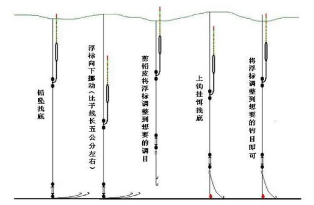 你别老是调4钓2,教你1种通用简单调漂法