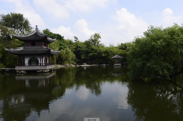 落笔烟雨  水绘园 　　_图1-8