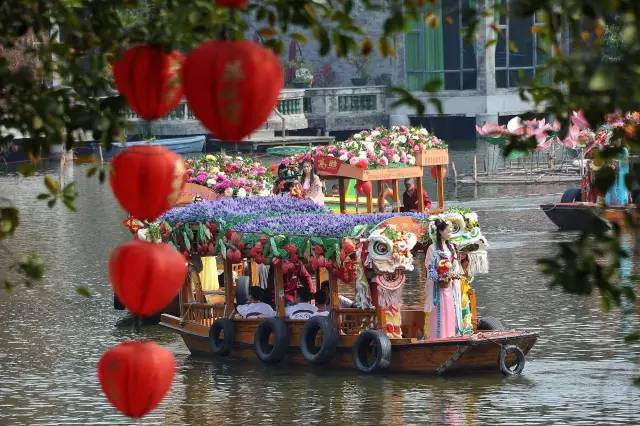 “最广州”水上花市开埠了！买对这些花，年头旺到年尾