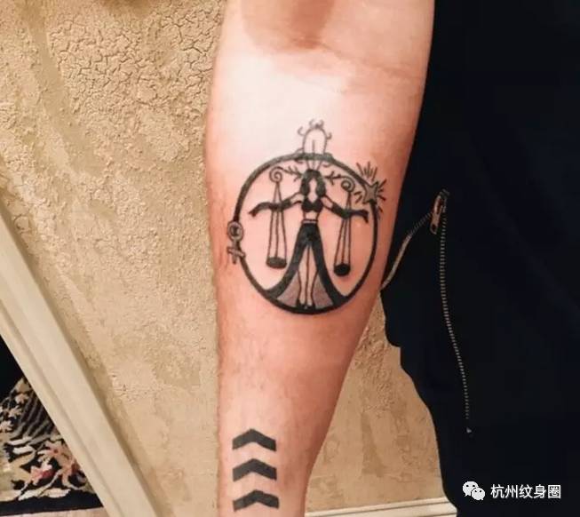 tattoo | 纹身素材:十二星座之处女天秤座