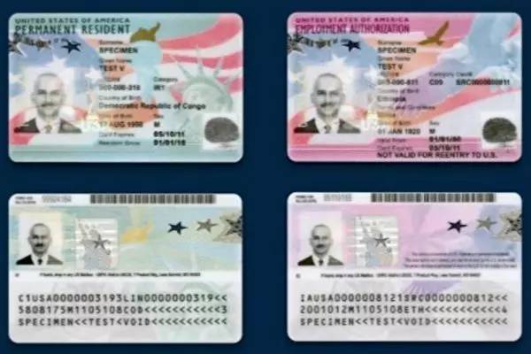 美国移民局：5月1日起开始发放的新版绿卡、工卡（EAD工作许可）