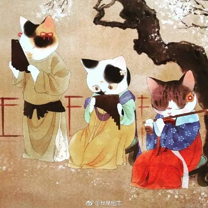 今天小编要分享好东东了,《画猫梦唐》,小编才看几张图就被萌的不要