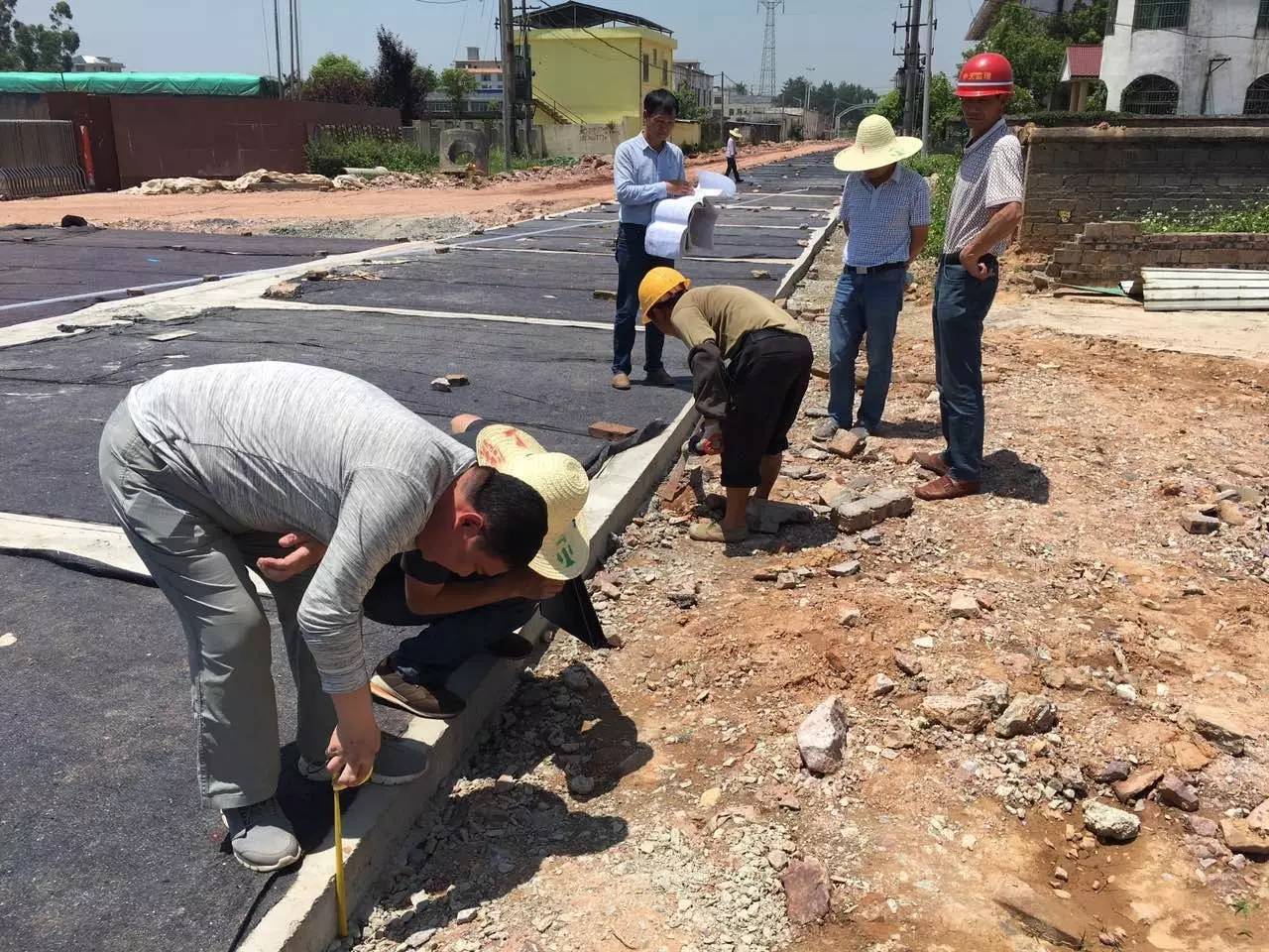 【园区要闻】交叉督查,助力园区道路工程质量