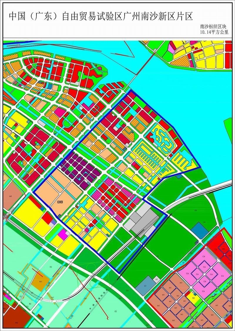 珠江街万顷沙一带要飞啦南沙枢纽区块二期将大开发为整个珠江湾区交通