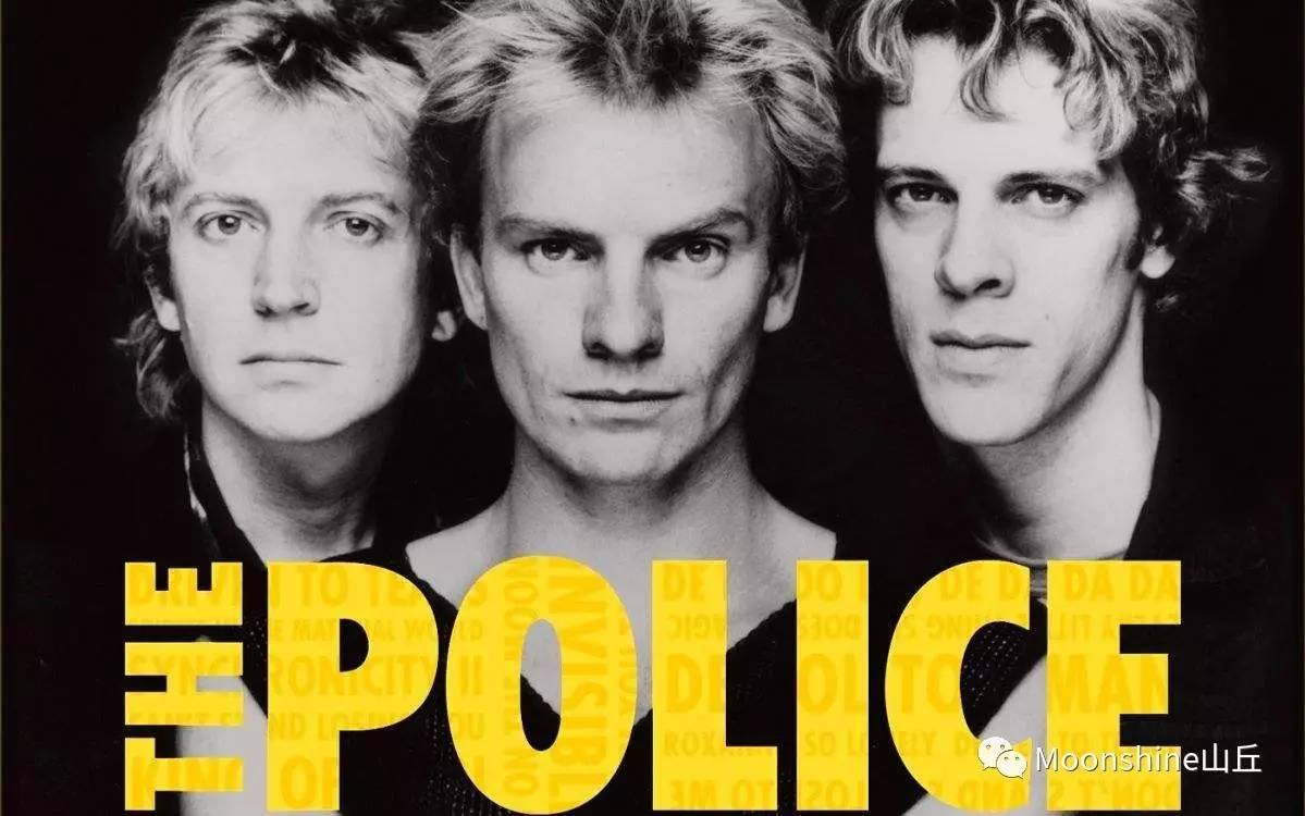 警察乐队 the police,1977年在英国伦敦成立的三人摇滚乐队,七十