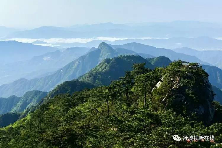 舒城:空中看万佛山,原来是这样