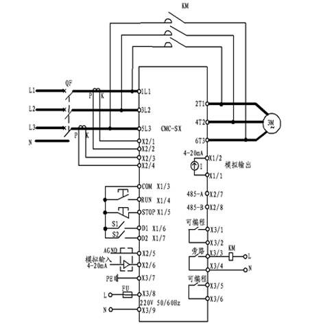 市场上常见的七种电机软启动器接线图