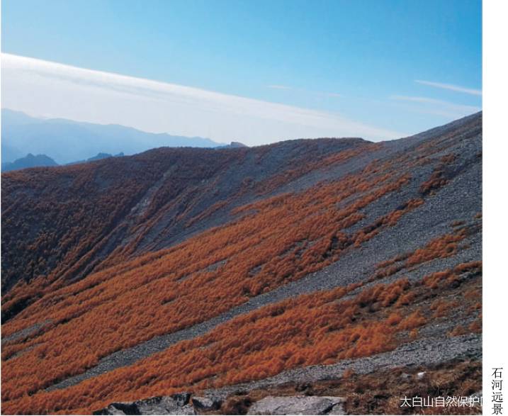 太白山冰川地质景观三