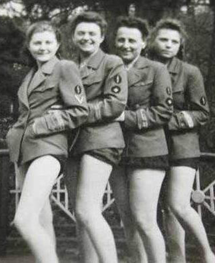 二战结束后,希特勒的50万女兵到哪去了?